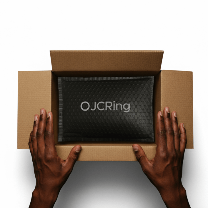 Embalagem JC Ring pronta para entrega